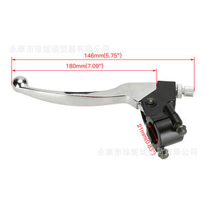 ก้านเบรกและคลัตช์ชุบโครเมียม คิวปิด ขนาด 7/8 22 มม. สำหรับซ่อมมอเตอร์ไซค์ออฟโรด แบบใช้สายอลูมิเนียม - Product Image 5