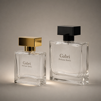 Marque privée OEM 50 ml 3,4 FL.OZ. Flacon d'eau de parfum personnalisé, flacon de parfum 100ml, flacon de luxe et emballage boîte