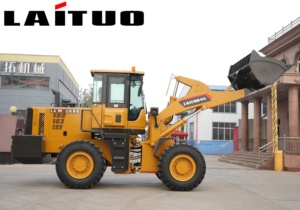 Laituo thương hiệu miễn phí vận chuyển 3 tấn PLC kiểm soát khai thác sử dụng xây dựng kết thúc trước đăng nhập bốn-bánh xe tải - Product Image 4