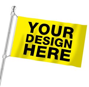 Banderas Impresas Digitalmente de Doble Cara o de Una Sola Cara con Logotipo Personalizado de 3x5 Pies, con Ojales - Product Image 3