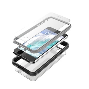 เคสป้องกันโทรศัพท์สามชั้นใสป้องกันการตกสูงสำหรับ <span class=keywords><strong>Apple</strong></span> <span class=keywords><strong>iPhone</strong></span> 12 PRO MAX กลางแจ้งกันกระแทกแบบสปอร์ต7 plus - Product Image 2