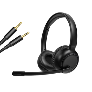 Réduction du bruit d'appel ENC pour le bureau d'affaires des équipes avec plusieurs choix <span class=keywords><strong>de</strong></span> prises Casque <span class=keywords><strong>de</strong></span> centre d'appel monté sur la tête - Product Image 2