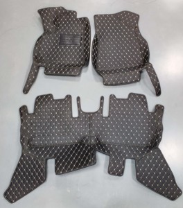 Muchkey su misura per tutte le stagioni impermeabile antiscivolo in pelle <span class=keywords><strong>tappetini</strong></span> per auto per <span class=keywords><strong>Jeep</strong></span> Cherokee WK2 bussola gladiatore rinnegato - Product Image 4