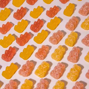 Оптовая продажа, Халяльные желатиновые жевательные конфеты в форме медведя, несколько фруктовых и кислых ароматов, мягкая форма, объемная упаковка - Product Image 2