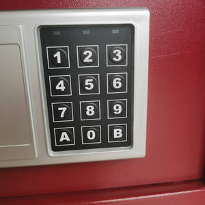 スチールロッカー金庫安全ボックスホーム安全ボックスミニ隠し壁安全キーロック付き - Product Image 3