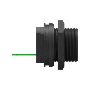 Prise murale industrielle RJ45 8 broches femelle, contact en cuivre, boîtier ABS, étanche IP67, type à souder, verrouillage frontal - Product Image 6