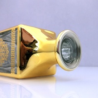 Nouvel Arrivage Flacons de Décantation Chics 150 ml pour Huiles de Parfum Dorés