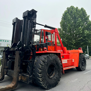 รถยกสำหรับงานหนัก 90% ใหม่ ยี่ห้อ Kalmar Mitsubishi Hyster ขนาด 45 ตัน รุ่น DRF450 เครื่องยนต์ดีเซล Cummins แท้ อุปกรณ์ยกของ - Product Image 1