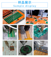 Mesin solder desktop 3 sumbu, mesin solder otomatis atas meja dengan penutup pelindung