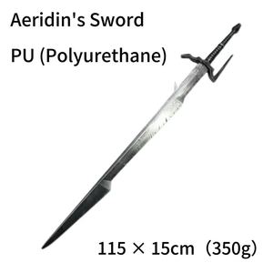 Espada <span class=keywords><strong>de</strong></span> Cosplay Personalizada OEM, <span class=keywords><strong>de</strong></span> Espuma <span class=keywords><strong>de</strong></span> PU <span class=keywords><strong>de</strong></span> Alta Densidad, 115 cm, 45.28 Pulgadas, Segura, Suave, Ligera y Duradera, para Disfraces <span class=keywords><strong>de</strong></span> Fantasía - Product Image 1