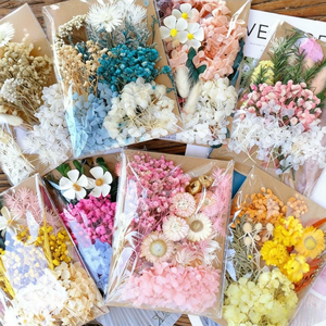 Materiale per Fiori Secchi Fai-da-Te, Eucalipto Essiccato Reale per Matrimoni, Candele Profumate, Resina, Sapone, Nail Art e Creazione di Gioielli - Product Image 1