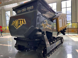 Monde đa chức năng thủy lực di động đôi trục <span class=keywords><strong>Shredder</strong></span> Máy Nghiền nghiền nát thép tấm gỗ cao su và nghiền nát lốp - Product Image 5