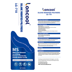 กาวซีลแลนโพลิเมอร์ Loncool Silane Modified Polymer Sealant MS สำหรับงานก่อสร้าง เชื่อมต่อโลหะ กระจก คอนกรีต กาวซีลแลนประสิทธิภาพสูง - Product Image 2