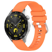 Bracelet de montre haut de gamme en silicone liquide Forwelleny Factory avec boucle triangulaire 18 mm 20 mm 22 mm pour Huawei GT4 41 mm 46 mm