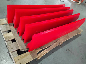 Customizable Heavy Duty Polyurethane Blade Conveyor Belt Cleaner / Belt Scraper for Coal Mining With Casting MDI Polyurethane Sc - Product Image 3