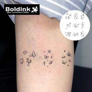Tatuaje Temporal <span class=keywords><strong>de</strong></span> Mariposa Realista Personalizado <span class=keywords><strong>de</strong></span> Boldink, Resistente al Agua, <span class=keywords><strong>de</strong></span> Larga Duración (2 Semanas), Tinta Jagua - Product Image 3