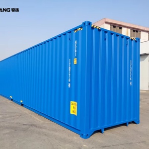 ตู้คอนเทนเนอร์เหล็กคอร์เทนแบบแห้งขนาด 40 ฟุต HC High Cube 40HQ ตู้คอนเทนเนอร์ขนส่งมาตรฐานขนาด 40 ฟุต 20GP ความจุ 76.2 ลูกบาศก์เมตร ได้รับการรับรอง CSC จาก JUNYANG - Product Image 2