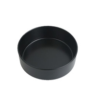 Schwarzer Keramikteller im Westlichen Stil Minimalistisches Mattes Finish Mikrowellengeeignetes Geschirr-Set Eleganter Salatteller für Restaurants