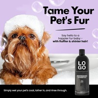 Shampooing de luxe naturel pour chien chat, marque privée, nettoyage en profondeur, contrôle des odeurs, shampooing doux pour peaux sensibles et chiots