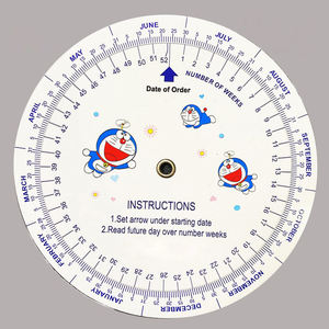 Tableau de calcul des femmes enceintes, imprimé en couleur, disque de cycle de grossesse - Product Image 4