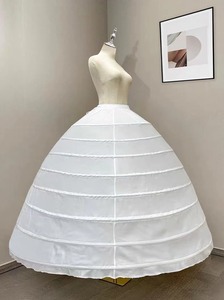 QUEENSGOWN nouvelle robe de bal jupon Super grand 8 cerceaux réglable Crinolineing sous-jupe pour robe de mariée - Product Image 2