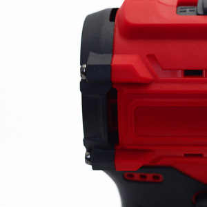 Taladro percutor inalámbrico de 1/2 pulgada con portabrocas sin llave, motor sin escobillas, a batería, reversible, con accesorios para uso doméstico y bricolaje. - Product Image 2