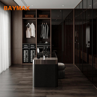 Dressing de luxe Systèmes de placard Vêtements Garde-robe avec lumières LED