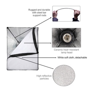 Takenoken 50x70cm pour Softbox Photographie Kit D'éclairage Caméra Lumière Soft Box pour Réflexion Accessoire De Tournage pour Studio <span class=keywords><strong>Photogr</strong></span> - Product Image 4