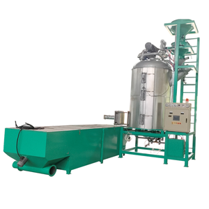 Machine à pré-expander les billes EPS Epsole avec pompe à commande automatique et PLC |   Équipement de fabrication de boules en polystyrène pour lignes de moulage - Product Image 1