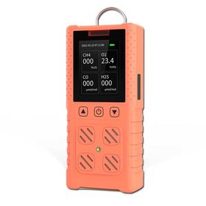 <span class=keywords><strong>Detector</strong></span> de Gás Multiuso H2S O2 CO LEL Portátil 4 em 1 Metano Sulfeto de Hidrogênio Monóxido de Carbono Oxigênio Alta Precisão Som de Vibração - Product Image 2