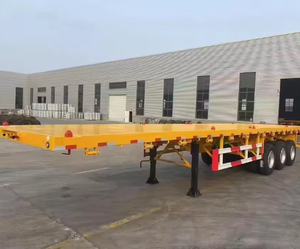 Remolques de Camión Semirremolque de Plataforma Nuevos y Usados de 2, 3 y 4 Ejes, 60 y 80 Toneladas, para Contenedores de 20, 40 y 45 Pies, en Venta - Product Image 6