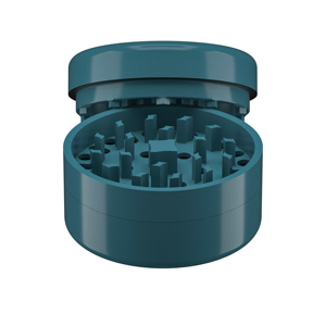 เครื่องบดสมุนไพรแม่เหล็ก VA 63มม. พร้อมฟันบดเซรามิกระดับพรีเมียมใช้งานได้อย่างเรียบเนียนและเครื่องบดบุหรี่3ชั้นแบบพกพาได้ - Product Image 4