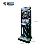 Machine de boxe d'arcade LEON en acier inoxydable à monnayeur, prise universelle, compatible anglais, pour divertissement intérieur - Usine