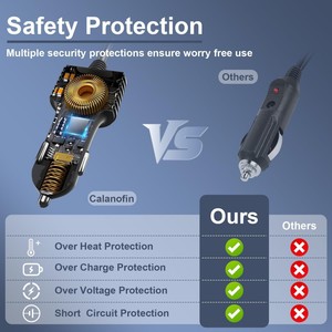 Adaptateur allume-cigare 12V pour véhicule automobile pour tire-lait <span class=keywords><strong>Medela</strong></span>, voiture, camion, bus, camping-car, adaptateur chargeur allume-cigare 12V CC-CC - Product Image 2