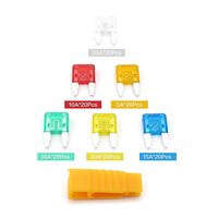 120 fusibles automobiles standard adaptés aux fusibles automobiles de 5A, 10A, 15A, 20A, 25A et 30A ampères