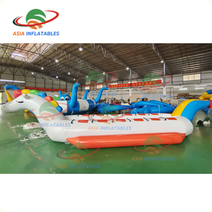 12 sièges gonflable <span class=keywords><strong>licorne</strong></span> <span class=keywords><strong>bateau</strong></span> eau banane <span class=keywords><strong>bateau</strong></span> nouveau Design double ligne <span class=keywords><strong>bateau</strong></span> à vendre - Product Image 1