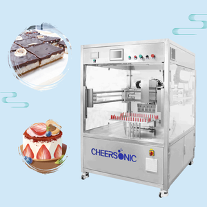 Tondo ad ultrasuoni torta brownie Cutter macchina per uso panificio nucleo motore componente delizia turco taglio per il latte di materia prima - Product Image 6