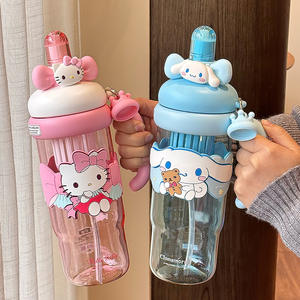 Zuo Mu Kuromi Water Bottle 700Ml Large Capacity Portable <b>Cup</b> With Handle For Students And Outdoor <b>Travel</b> Spring 2025 - Product Image 2