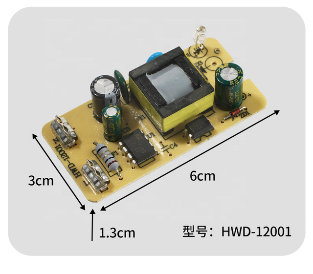 12V 3V 5V 6V 1A 2A Single Output 12W High Efficiency AC/DC Power Supply Module Board for LED Lights Cameras & Routers