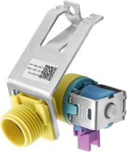 Vanne solénoïde d'entrée d'<span class=keywords><strong>eau</strong></span> pour <span class=keywords><strong>lave</strong></span>-<span class=keywords><strong>vaisselle</strong></span> électrique en acier inoxydable WD15X27703 AP6994873, pièces d'appareils électroménagers - Product Image 4