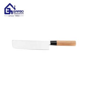 Juego <span class=keywords><strong>de</strong></span> <span class=keywords><strong>Cuchillos</strong></span> <span class=keywords><strong>de</strong></span> <span class=keywords><strong>Cocina</strong></span> <span class=keywords><strong>Profesionales</strong></span> <span class=keywords><strong>de</strong></span> 6 Piezas al por Mayor, Hoja <span class=keywords><strong>de</strong></span> Acero Inoxidable 420, Mango <span class=keywords><strong>de</strong></span> Madera, con Bloque - Product Image 4