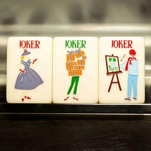 Jeu <span class=keywords><strong>de</strong></span> Mahjong sur le thème <span class=keywords><strong>de</strong></span> Paris avec design Tour Eiffel et <span class=keywords><strong>Moulin</strong></span> <span class=keywords><strong>Rouge</strong></span> - Product Image 6