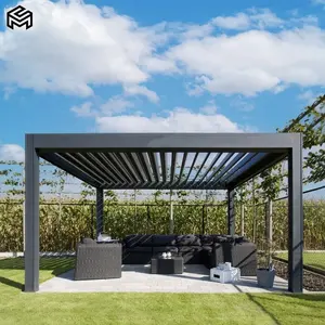  Moderne Zonnescherm Waterdichte Automatische Aluminium Luifel Bioklimatische Pergola