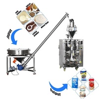 Machine à emballer économique automatique de remplisseur de tarière de poudre d'épices d'assaisonnement avec doypack