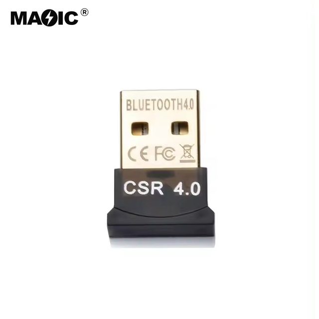 2023 Cheap Hot Bulk Sale Gold USB BT 4.0 Adapter Wireless USB Blue Tooth Adapter CSR 4.0 Support Windows Systems Plug and Play