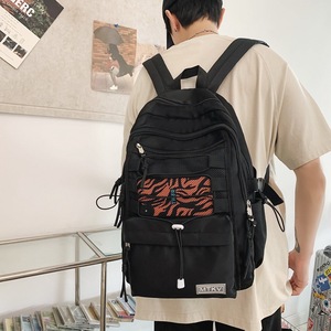 Mtkv Student Backpack 15 Inches Unisex Solid Color School Education Backpack For College High Middle Elementary Students - Product Image 2