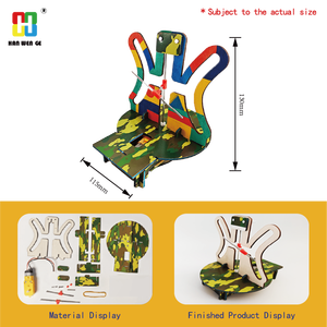 Modelo de Curva Hiperbólica Hanwenge, Juguete Educativo de Geometría y Ciencia para Armar, Demostración 3D, Aprendizaje STEM Unisex para Niños - Product Image 2