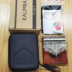 Set Profesional de Kalimba de 34 Teclas, Piano de Pulgar de Madera Sólida con Bolsa, Martillo de Afinación y Accesorios, Venta al Por Mayor de Fábrica - Product Image 5