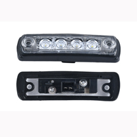 Nouvelle lampe de signalisation de toit intérieure pour camion 12V 24V 4 LED, lampe de signalisation supérieure pour caisse de chargement, feu de gabarit latéral de sécurité pour remorque
