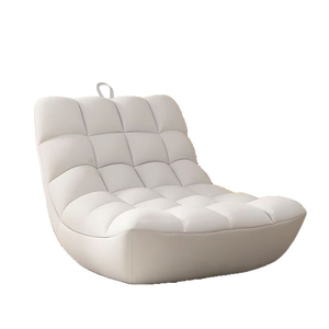 Modern Simple <b>Rocking</b> <b>Chair</b> Adult Recliner Balcony Couch Couch Couch Internet Celebrity Leisure <b>Chair</b> Lunch Break Folding Living - Product Image 6